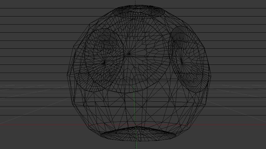 Quaffle Low-poly 3D model_36