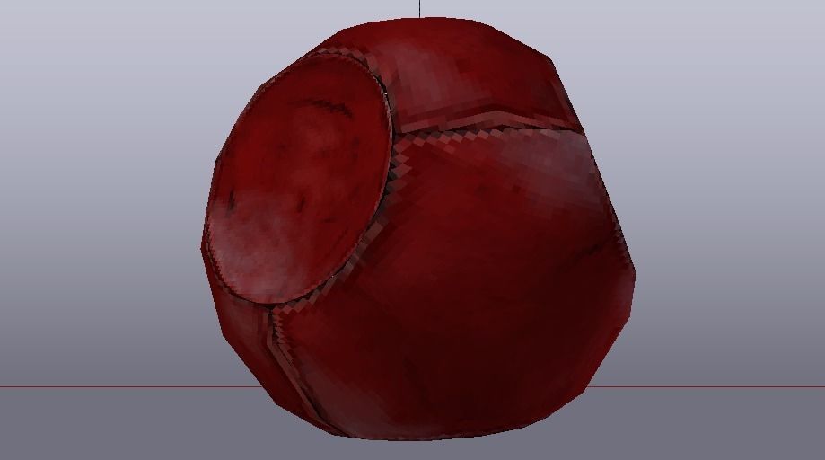 Quaffle Low-poly 3D model_21