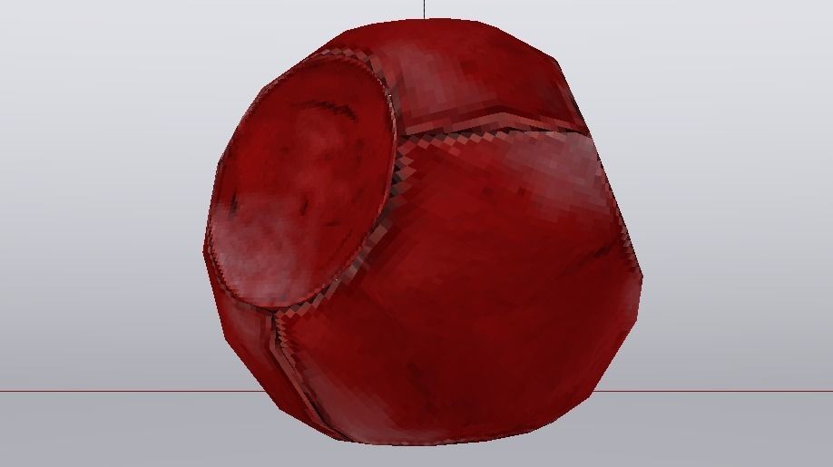 Quaffle Low-poly 3D model_13