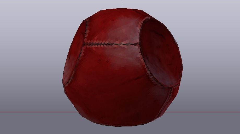 Quaffle Low-poly 3D model_18