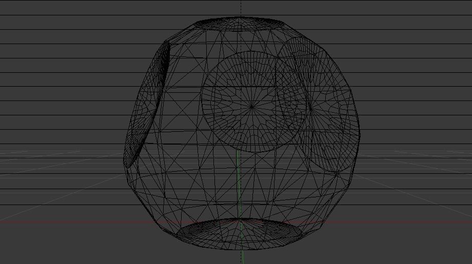 Quaffle Low-poly 3D model_34