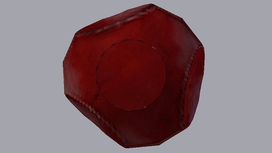 Quaffle Low-poly 3D model_22