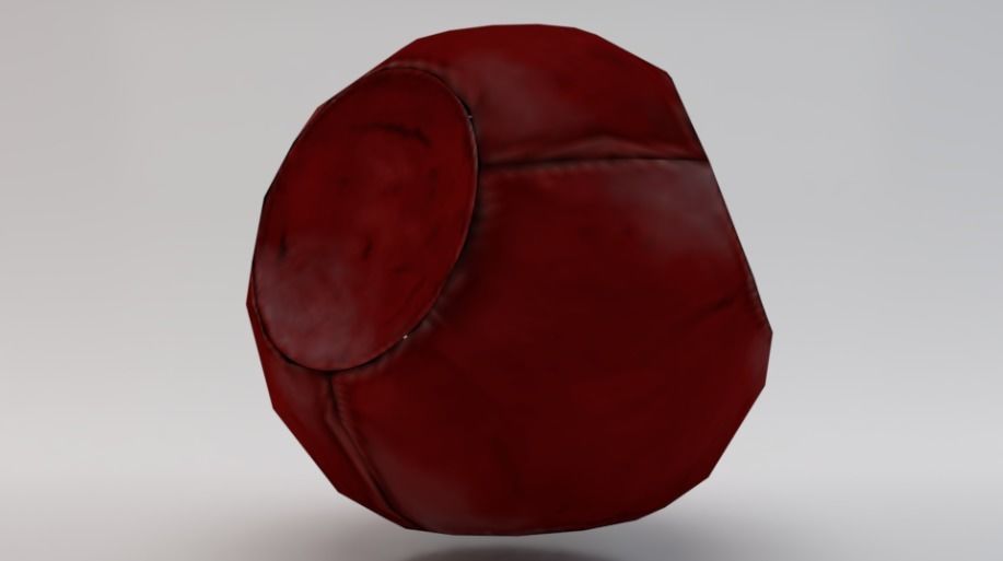 Quaffle Low-poly 3D model_5