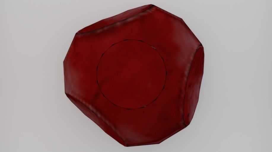 Quaffle Low-poly 3D model_6