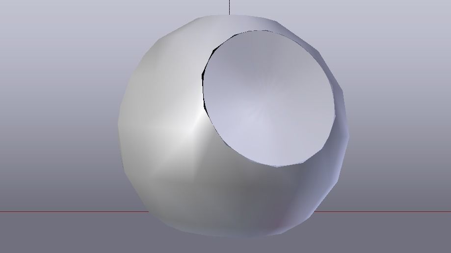 Quaffle Low-poly 3D model_27