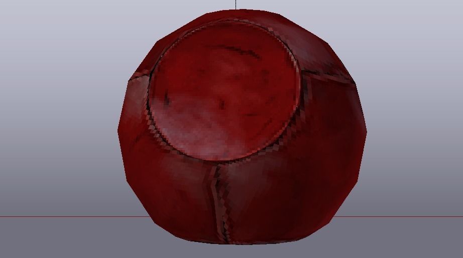 Quaffle Low-poly 3D model_20