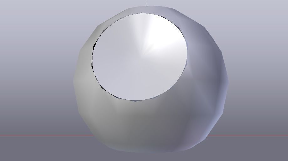 Quaffle Low-poly 3D model_28