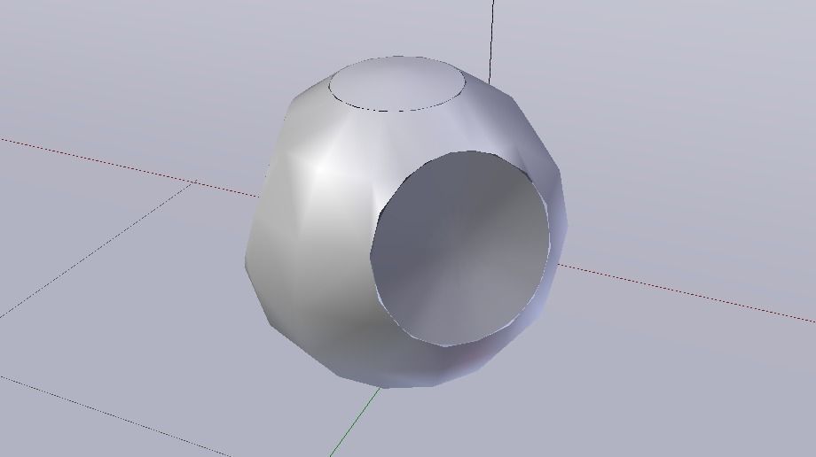 Quaffle Low-poly 3D model_24