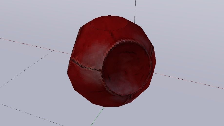 Quaffle Low-poly 3D model_16