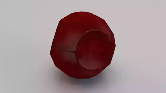 Quaffle Low-poly 3D model