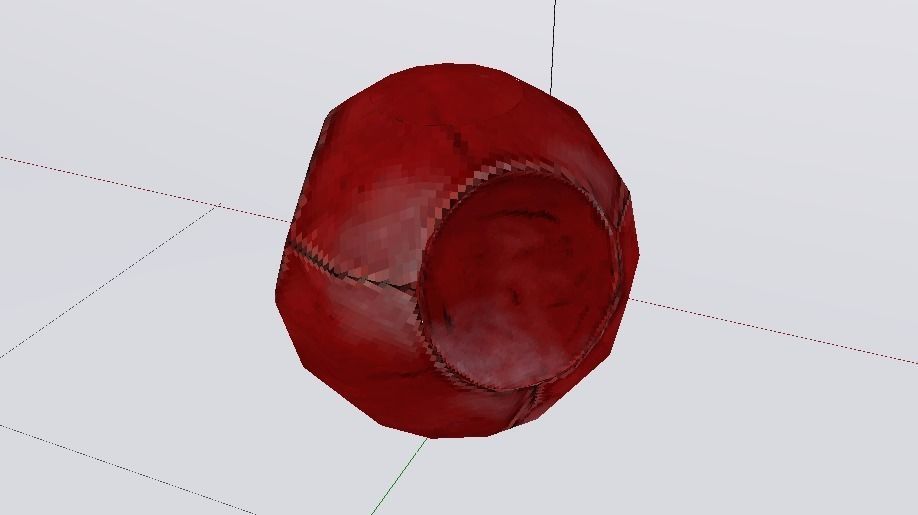 Quaffle Low-poly 3D model_8