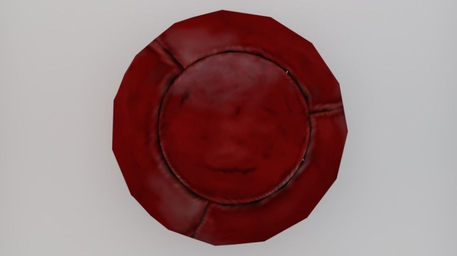 Quaffle Low-poly 3D model_7