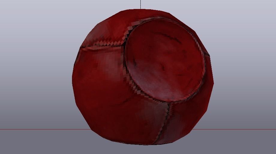 Quaffle Low-poly 3D model_19