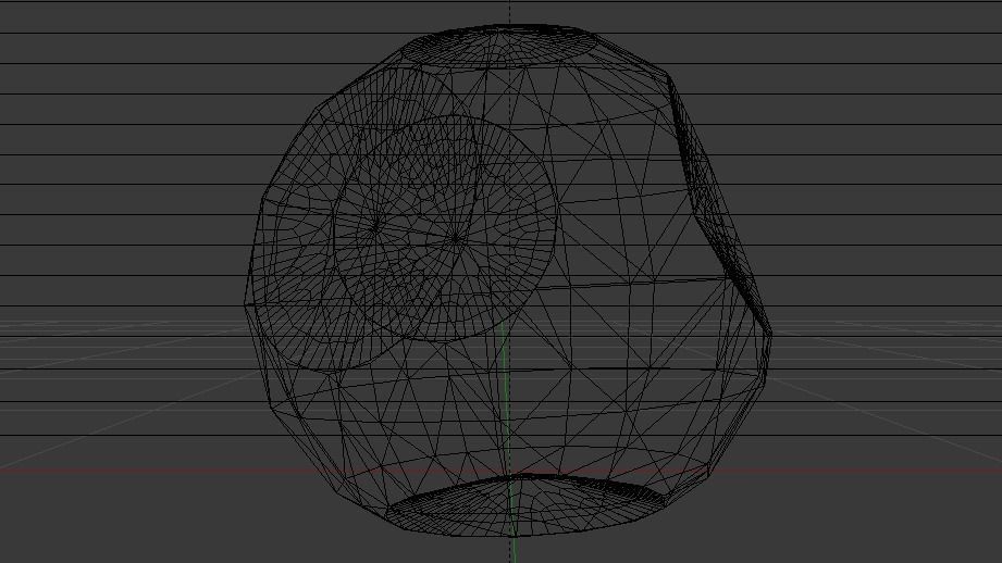 Quaffle Low-poly 3D model_37