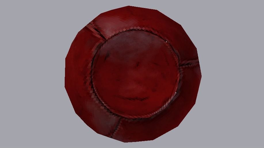 Quaffle Low-poly 3D model_23