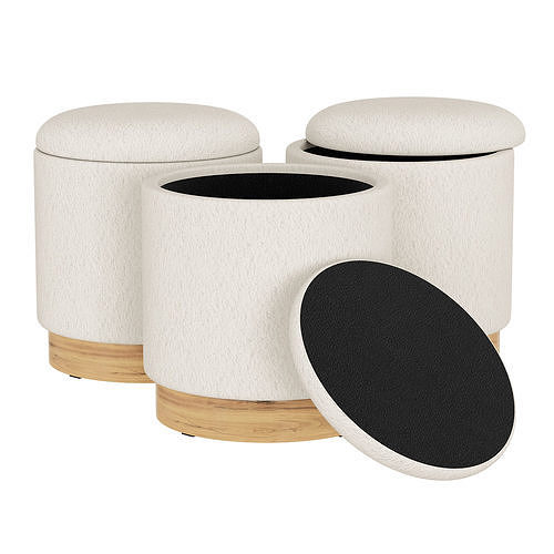 Bridie Pouf 3D model