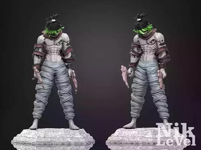  Gyutaro Kimetsu No Yaiba 3D Printable  3D print model