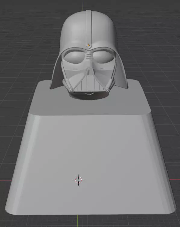 Darth Vader Keycap 3D print model_0
