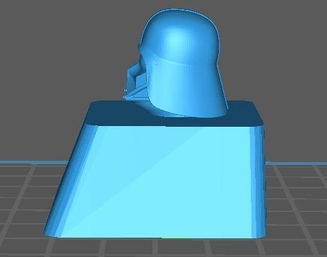 Darth Vader Keycap 3D print model_2