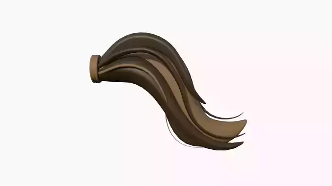 Furry Tail A05 Brown - Headband Character Design