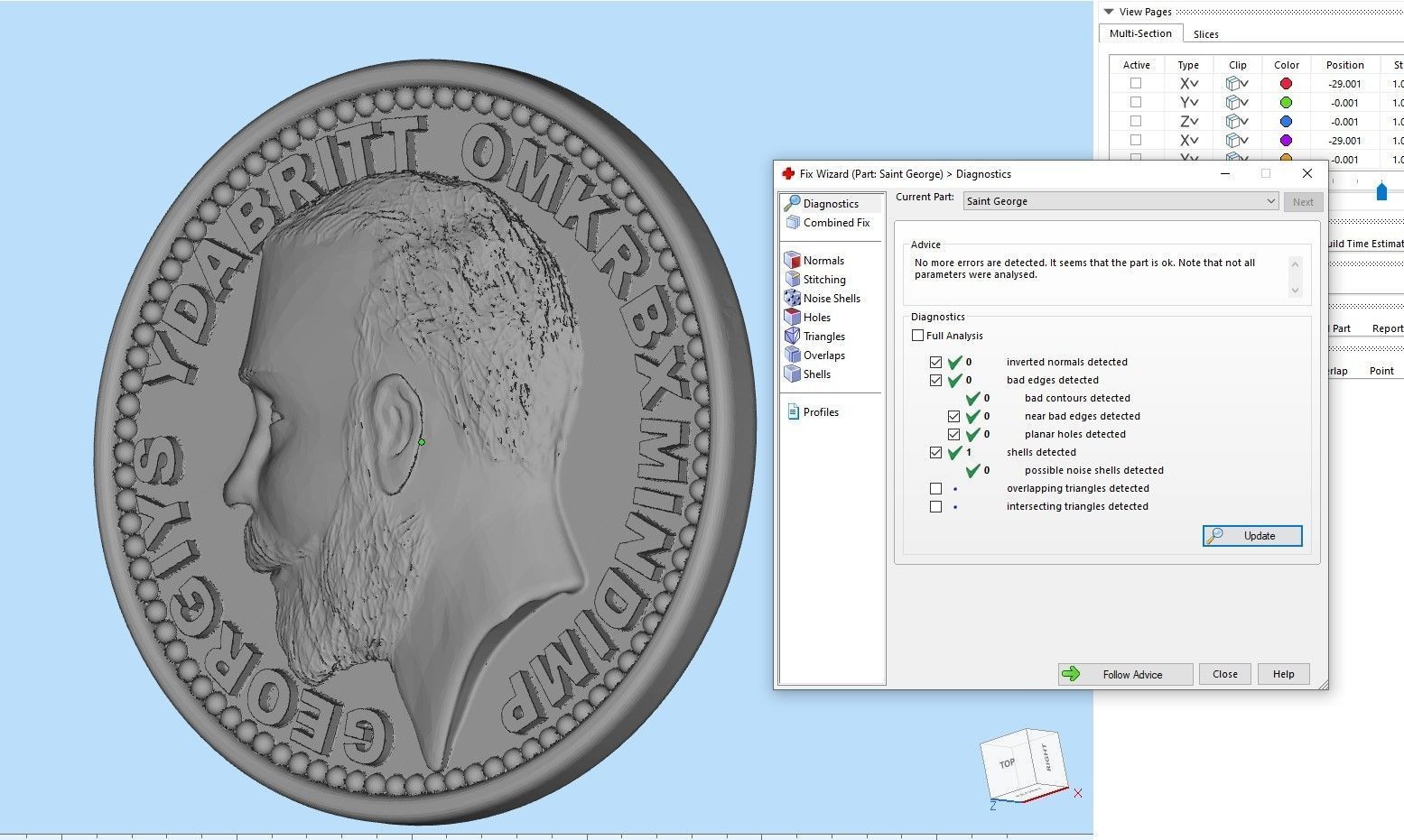 Saint George 3D print model_3