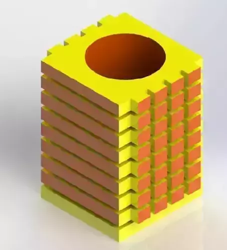 Kare Vazo  3D print model