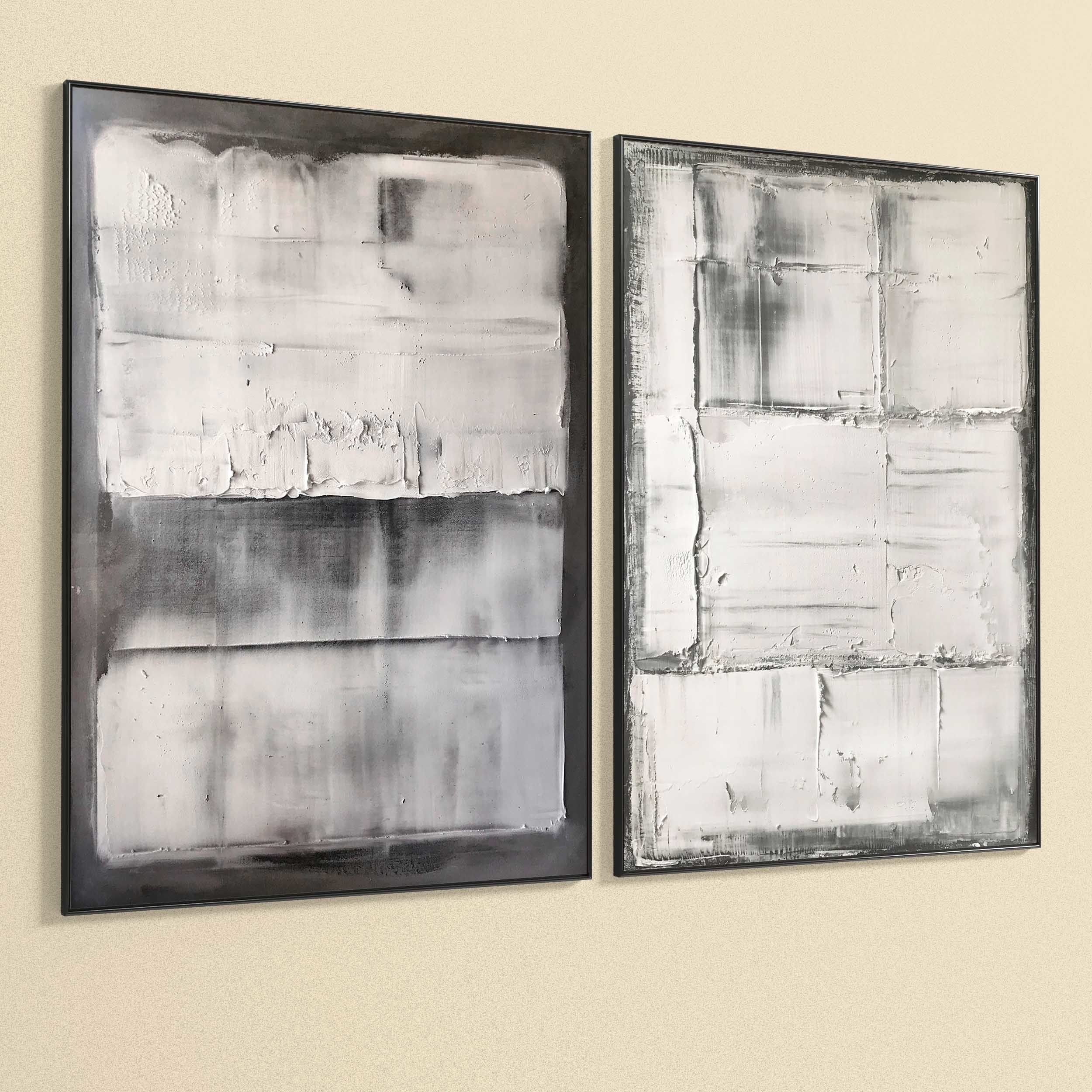 Plaster Two Photo Frame 318 Low-poly 3D model_4