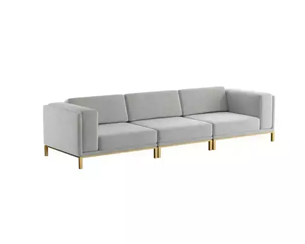 Cosy 3 units  Sofa Designed by Glismand  3D model