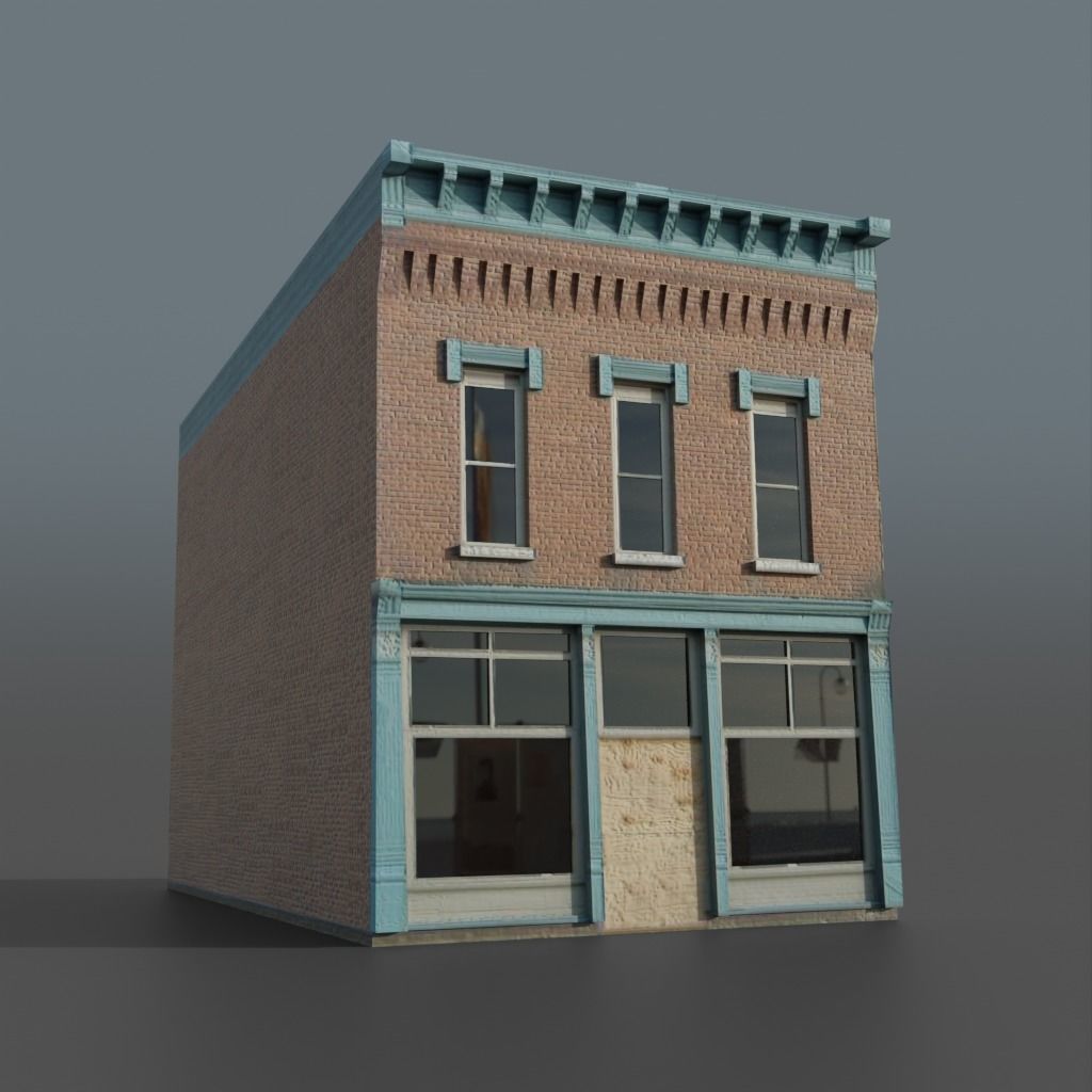 BG Buildings - vol 1 Low-poly 3D model_15