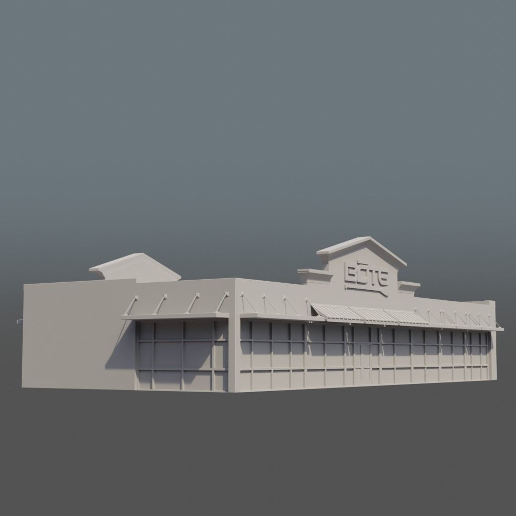 BG Buildings - vol 1 Low-poly 3D model_8