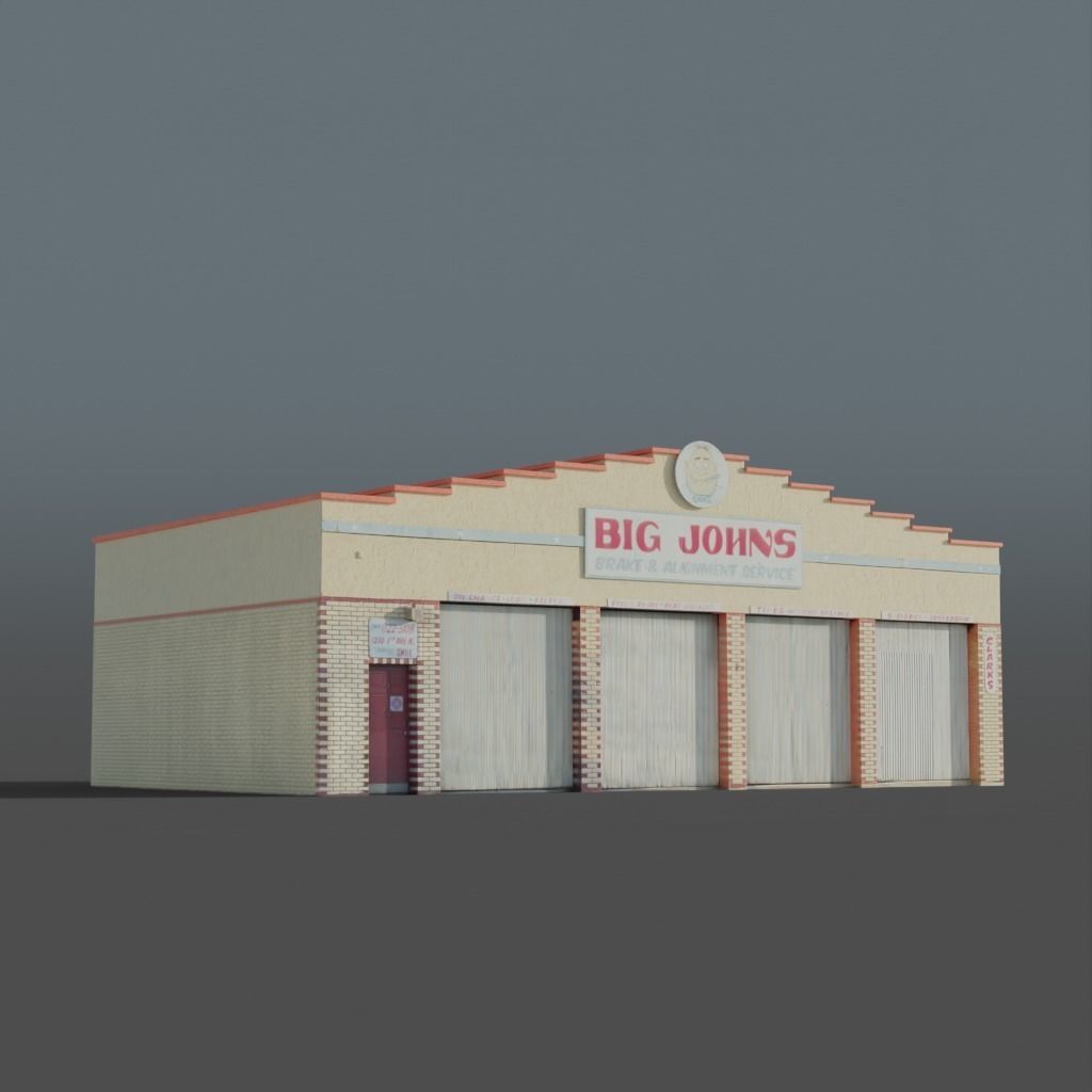 BG Buildings - vol 1 Low-poly 3D model_9