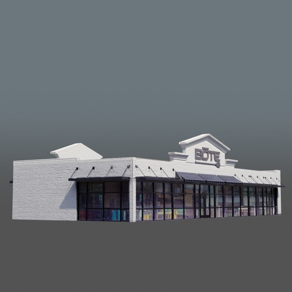 BG Buildings - vol 1 Low-poly 3D model_7