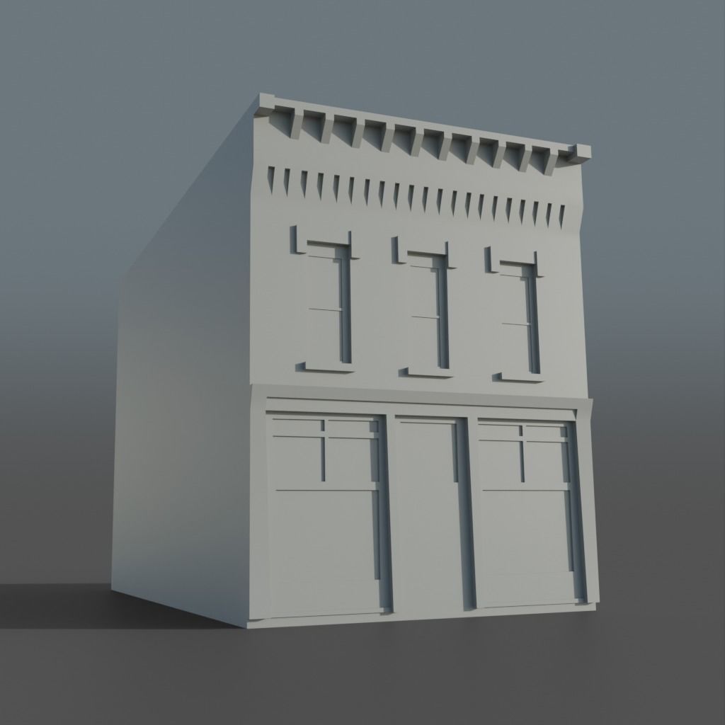 BG Buildings - vol 1 Low-poly 3D model_16