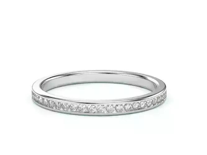 Eternity Diamond Women Ring White Gold CW-2308-015