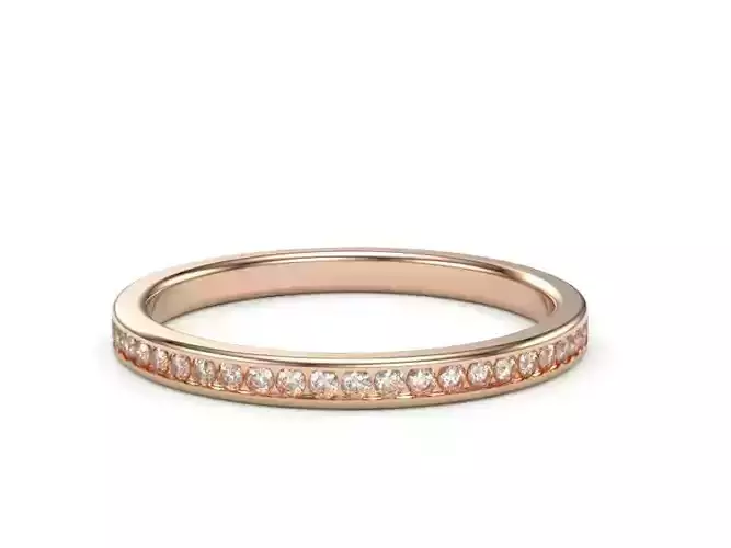 Eternity Diamond Women Ring Rose Gold CW-2308-015