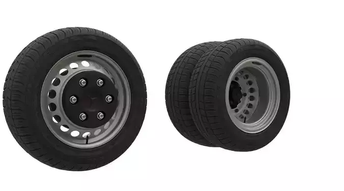 Mercedes Benz Sprinter Felgen Zwillingsbereifung 