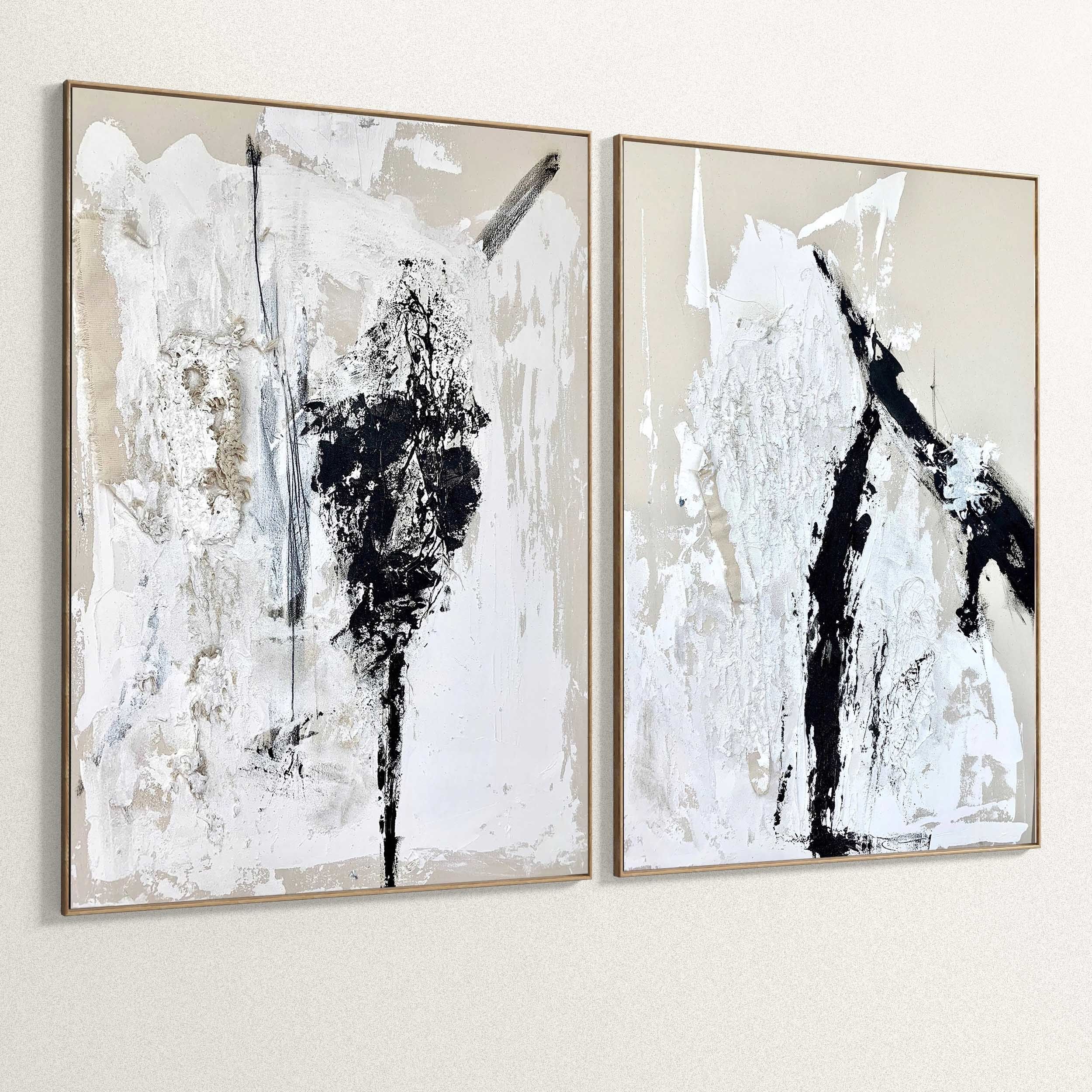 Plaster Two Photo Frame 329 Low-poly 3D model_3