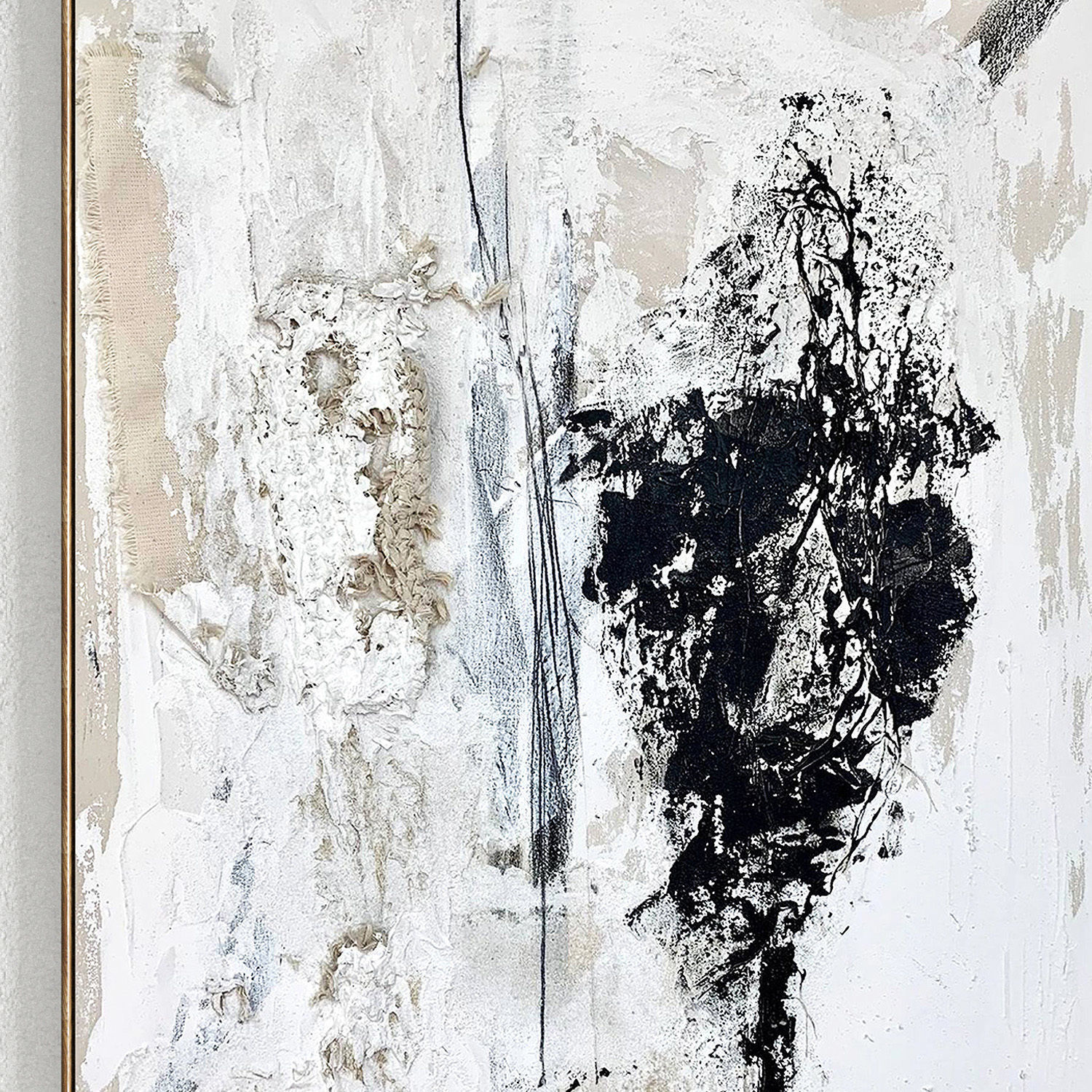 Plaster Two Photo Frame 329 Low-poly 3D model_2