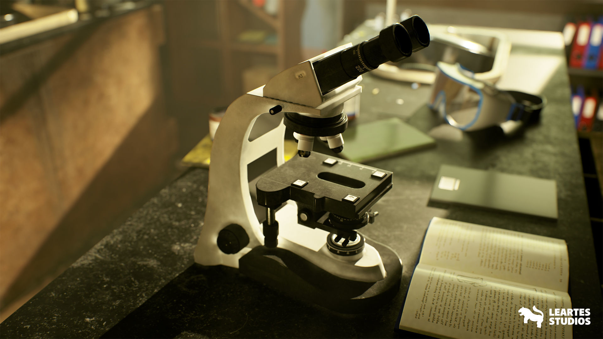 Abandoned Classroom Low-poly 3D model_8