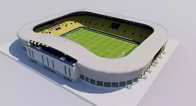 KSU Stadium - Al Awwal Park - Al Nassr FC - Riyadh 3D model