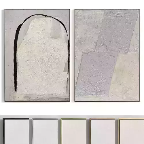 Plaster Two Photo Frame 331