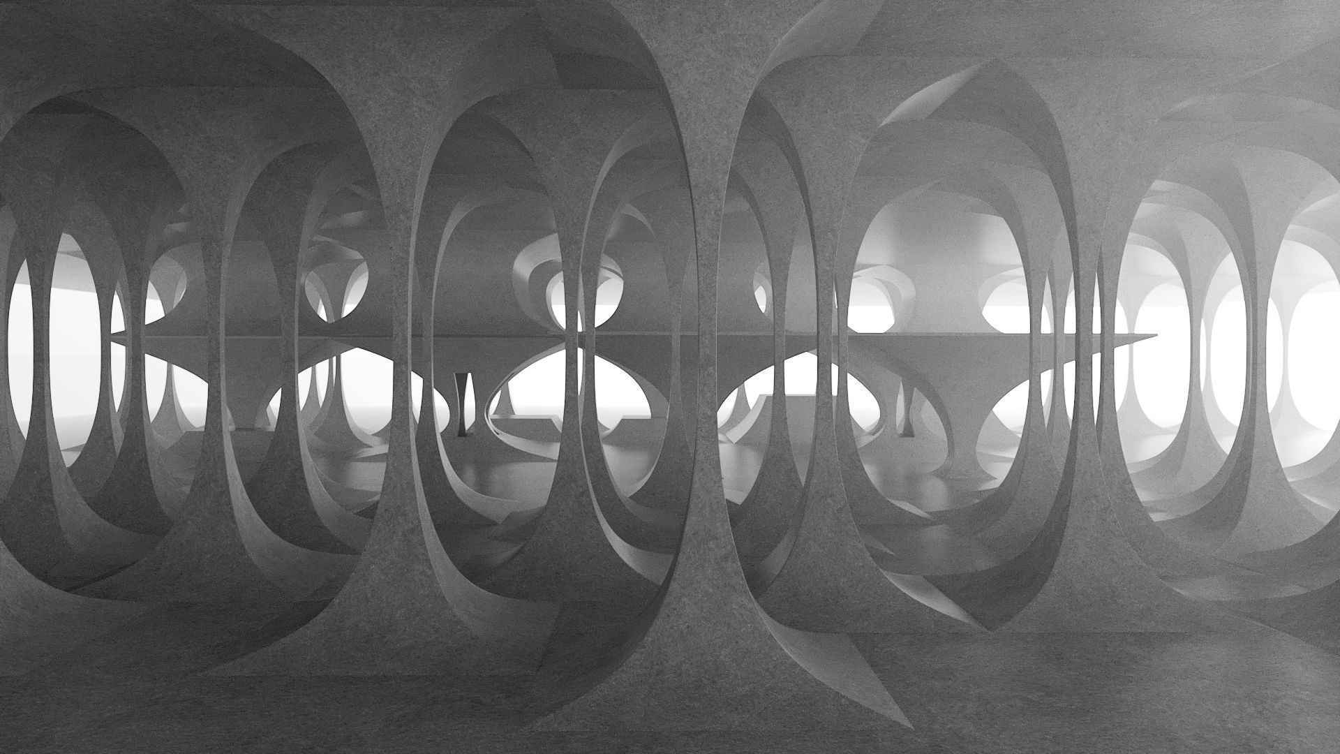 Abstract Architecture 01 3D model_2