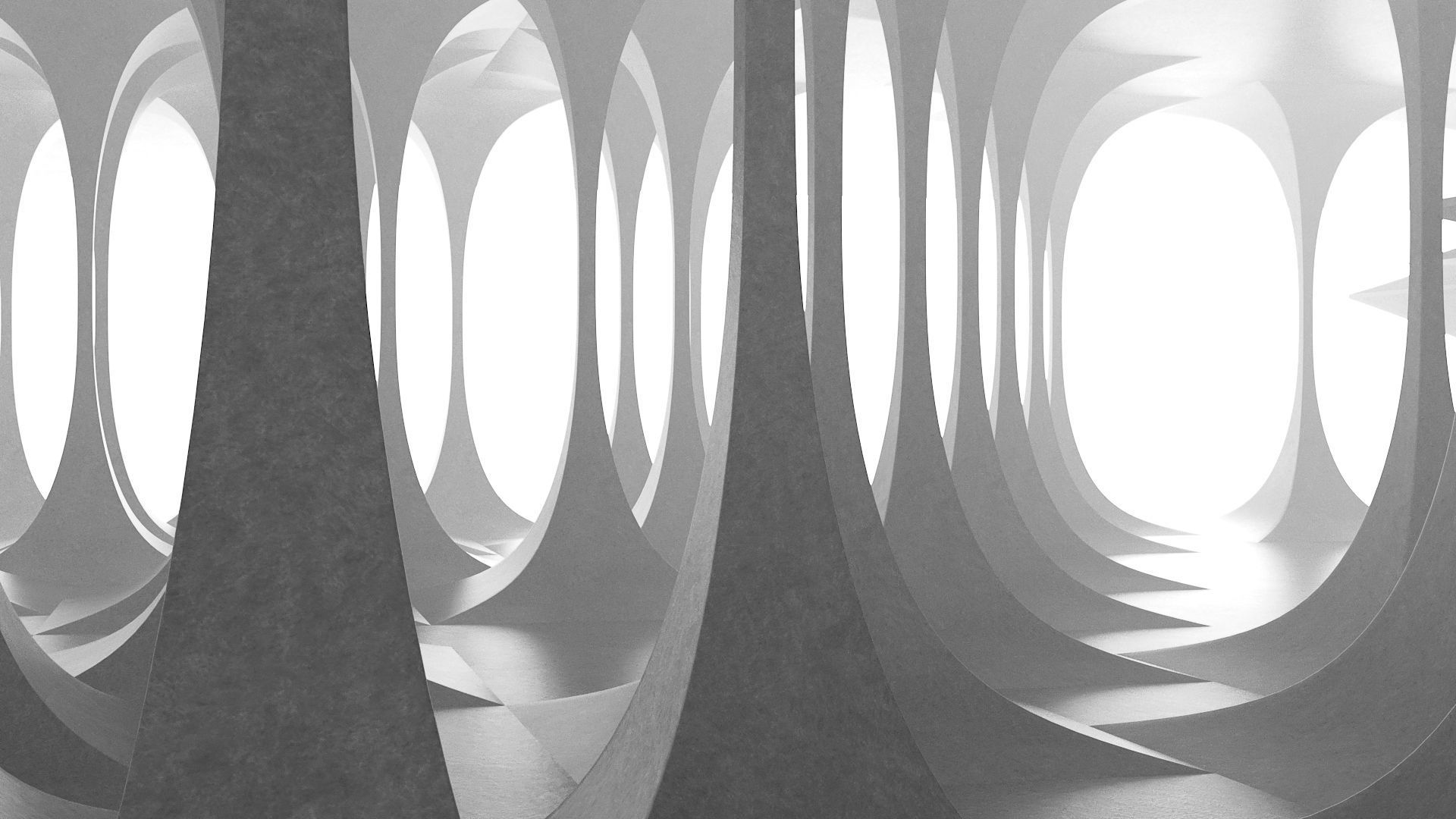 Abstract Architecture 01 3D model_5