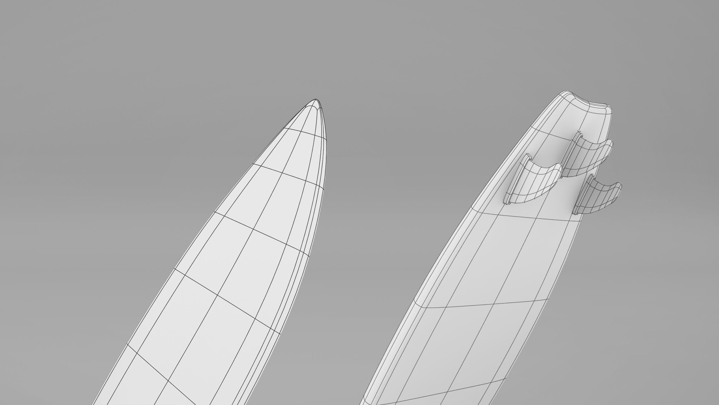 Surfboards Low-poly 3D model_7