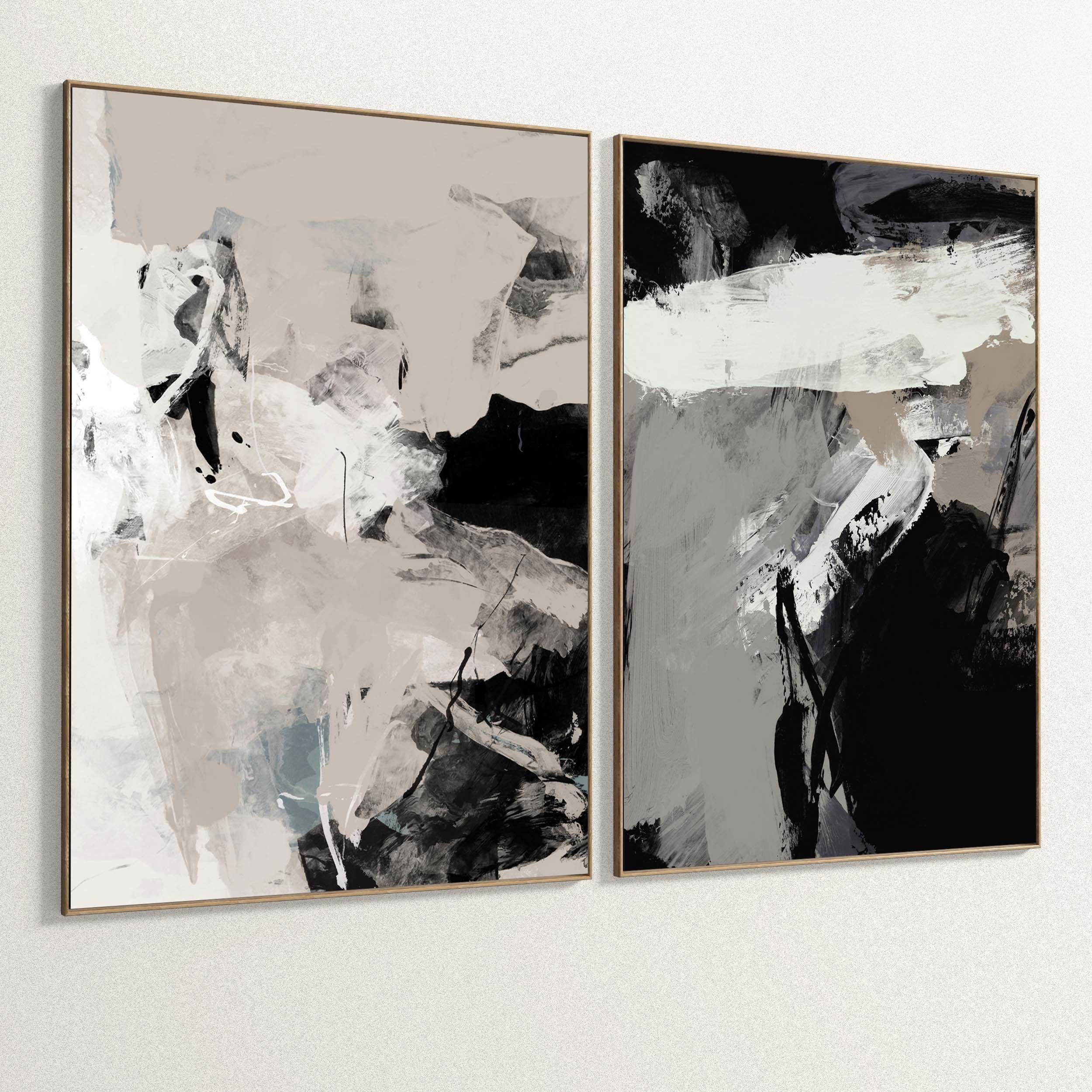 Plaster Two Photo Frame 332 Low-poly 3D model_3