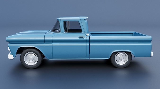 Chevrolet C10 1961  3D print model 4