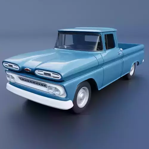 Chevrolet C10 1961  3D print model