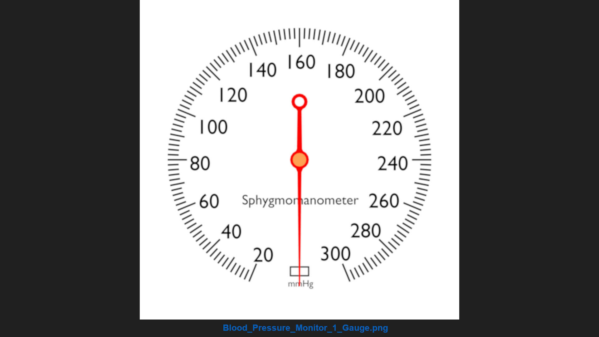 Blood Pressure Monitor 1 Basic Low-poly 3D model_7