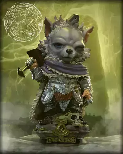 CHIBI BLAIDD BY CREATIVE GEEK MB 3D print model CHIBI BLAIDD BY CREATIVE GEEK MB 3D print model