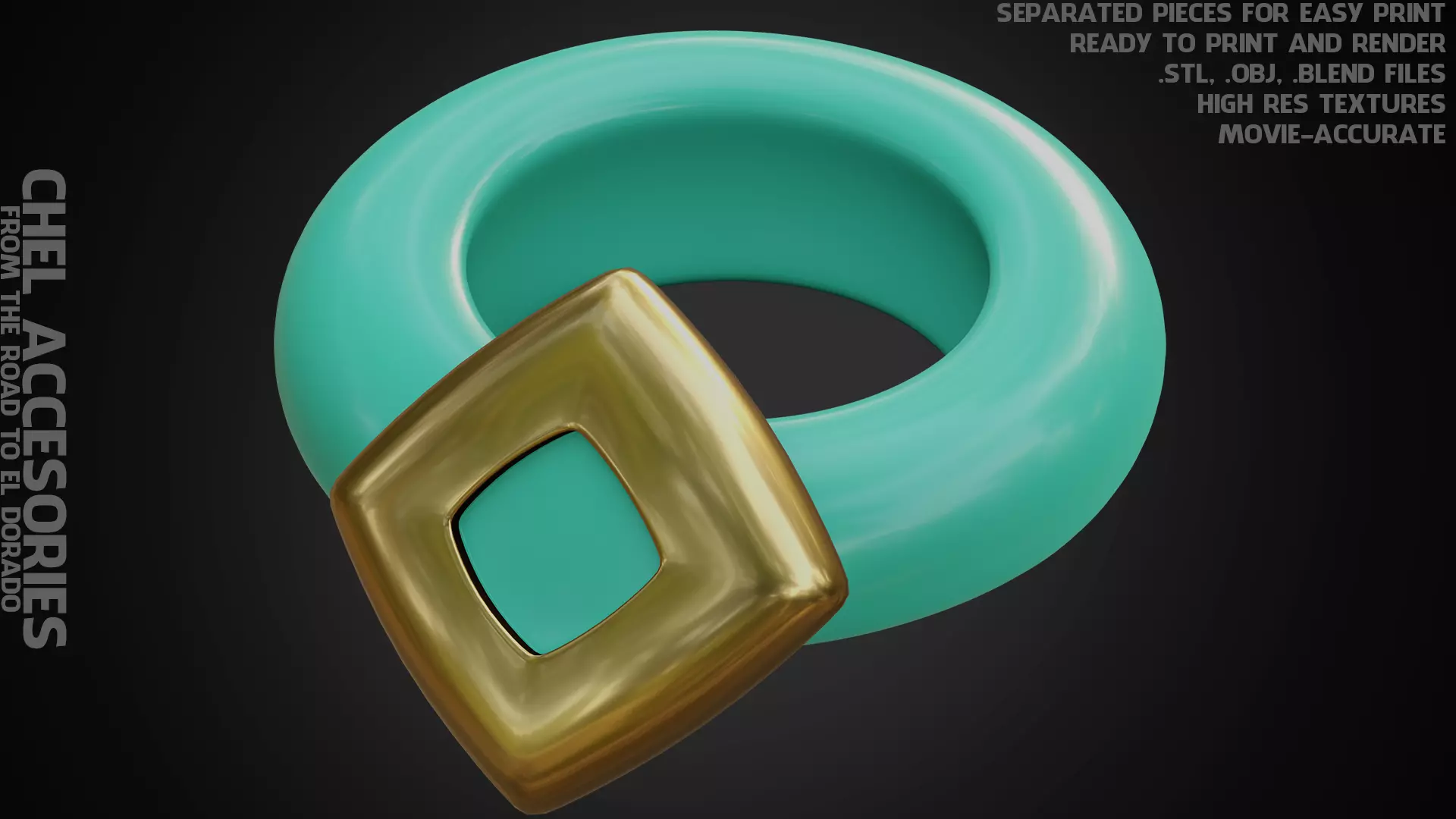 Road To El Dorado Chel Accesories for Cosplay 3D print model